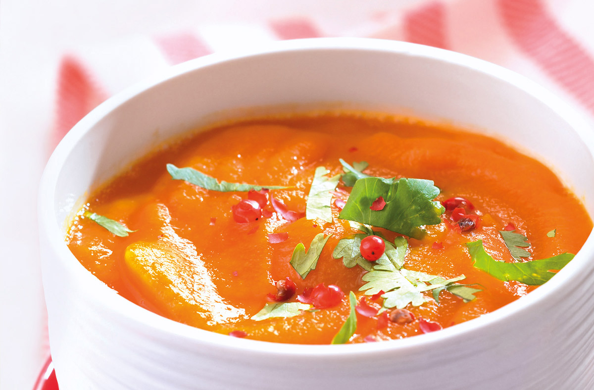 Sopa fria de calabaza Sopa fria de calabaza